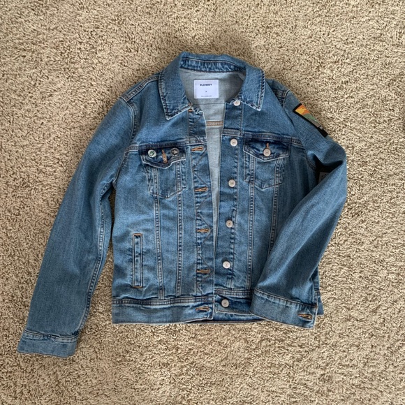 Handmade Appalachian Trail Denim Jacket - Picture 1 of 4